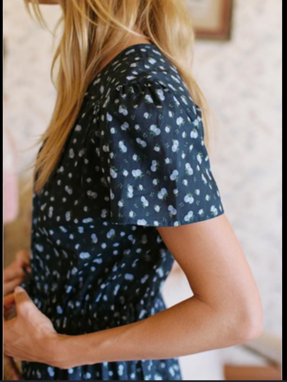 NWT Christy Dawn The Simple Dawn Dress in Midnight Blueberry Harvest - Picture 3 of 9
